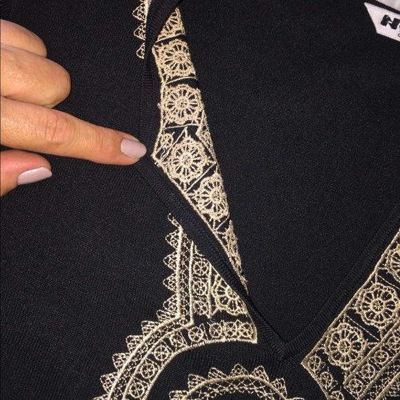 Nygard black tunic, Sz M - Picture 7 of 8